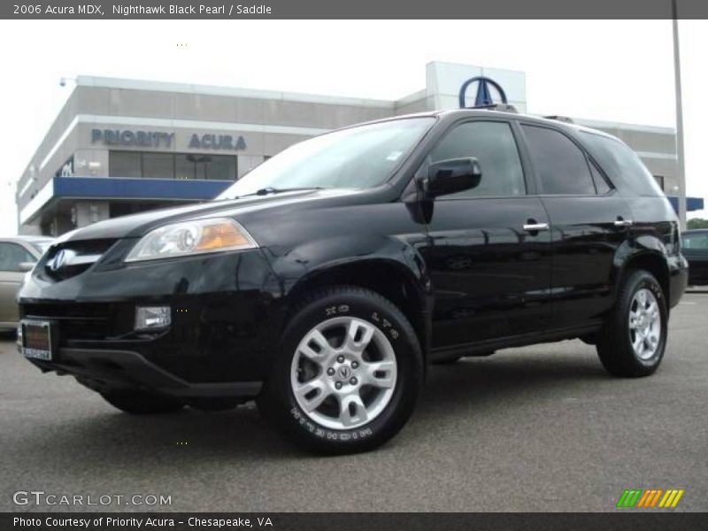 Nighthawk Black Pearl / Saddle 2006 Acura MDX