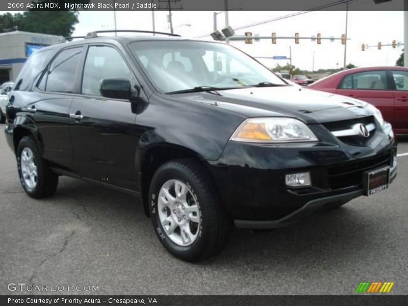 Nighthawk Black Pearl / Saddle 2006 Acura MDX