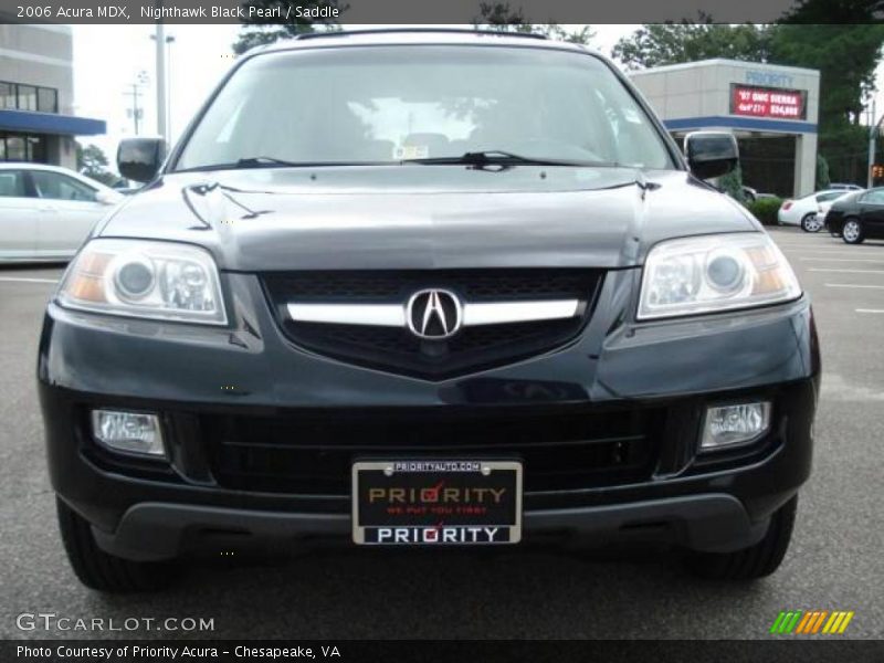 Nighthawk Black Pearl / Saddle 2006 Acura MDX