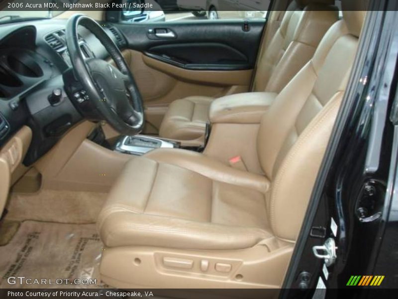 Nighthawk Black Pearl / Saddle 2006 Acura MDX