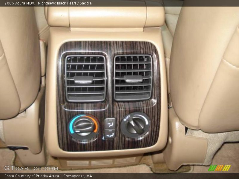 Nighthawk Black Pearl / Saddle 2006 Acura MDX