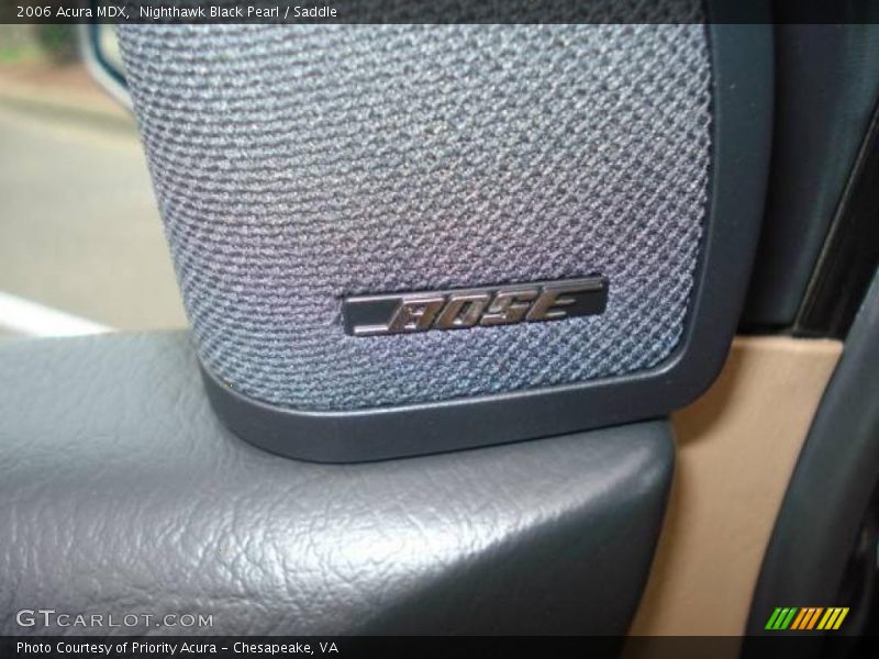 Nighthawk Black Pearl / Saddle 2006 Acura MDX