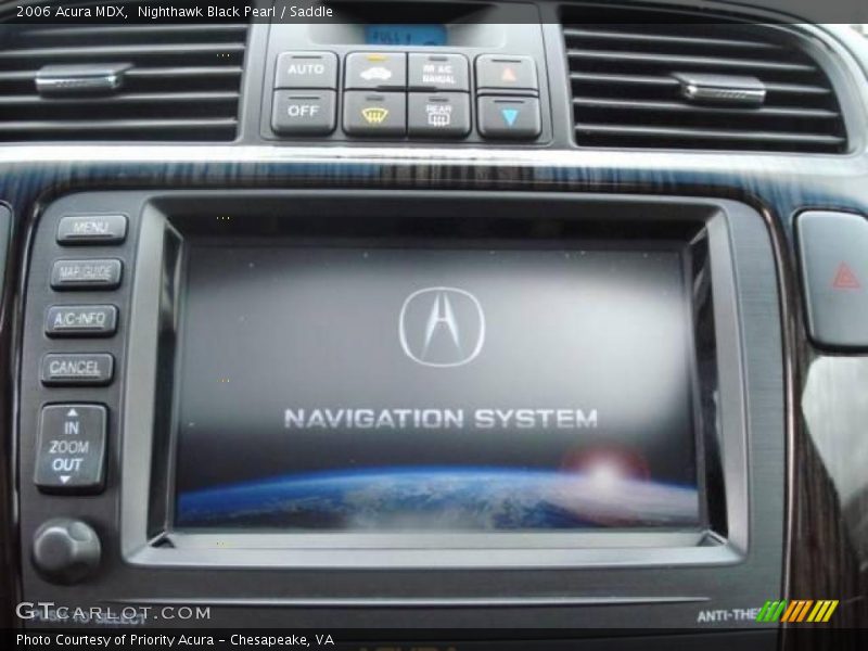 Nighthawk Black Pearl / Saddle 2006 Acura MDX