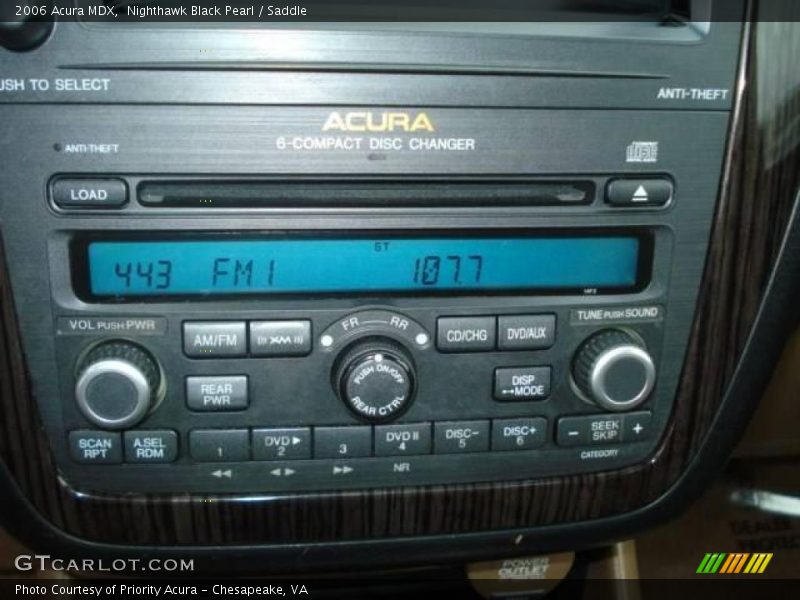Nighthawk Black Pearl / Saddle 2006 Acura MDX