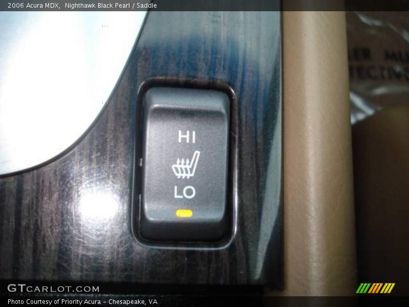 Nighthawk Black Pearl / Saddle 2006 Acura MDX