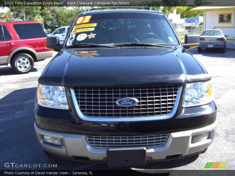 Black Clearcoat / Medium Parchment 2003 Ford Expedition Eddie Bauer