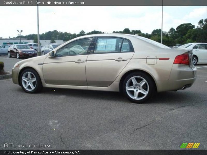 Desert Mist Metallic / Parchment 2006 Acura TL 3.2