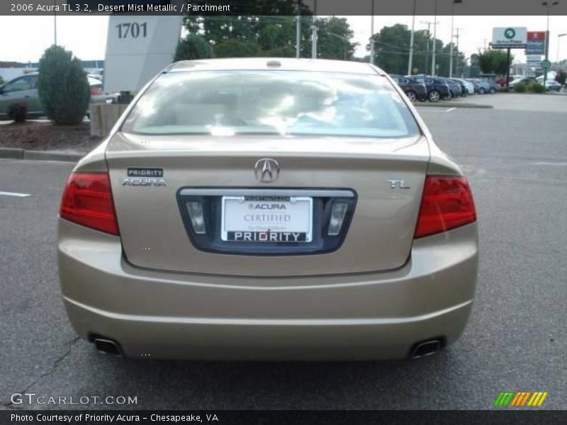 Desert Mist Metallic / Parchment 2006 Acura TL 3.2