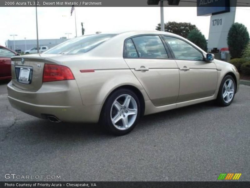 Desert Mist Metallic / Parchment 2006 Acura TL 3.2