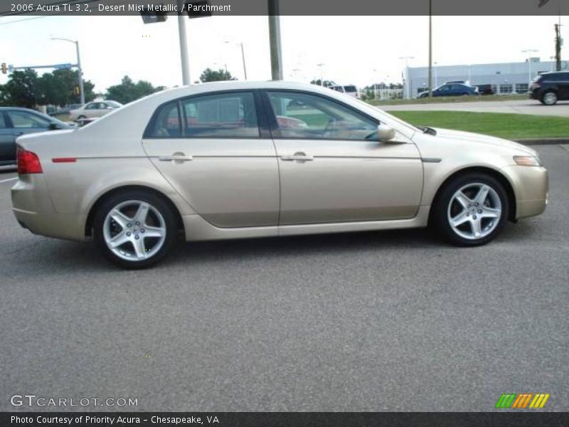 Desert Mist Metallic / Parchment 2006 Acura TL 3.2
