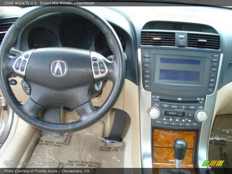 Desert Mist Metallic / Parchment 2006 Acura TL 3.2