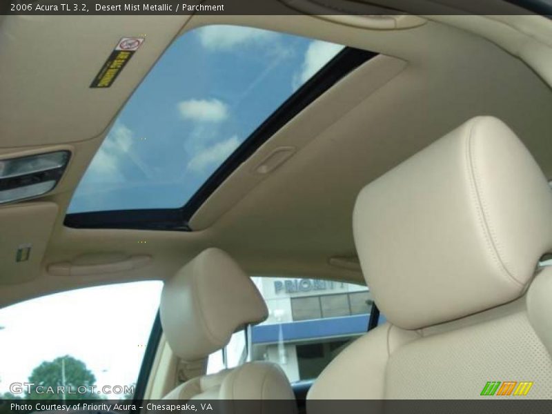 Desert Mist Metallic / Parchment 2006 Acura TL 3.2