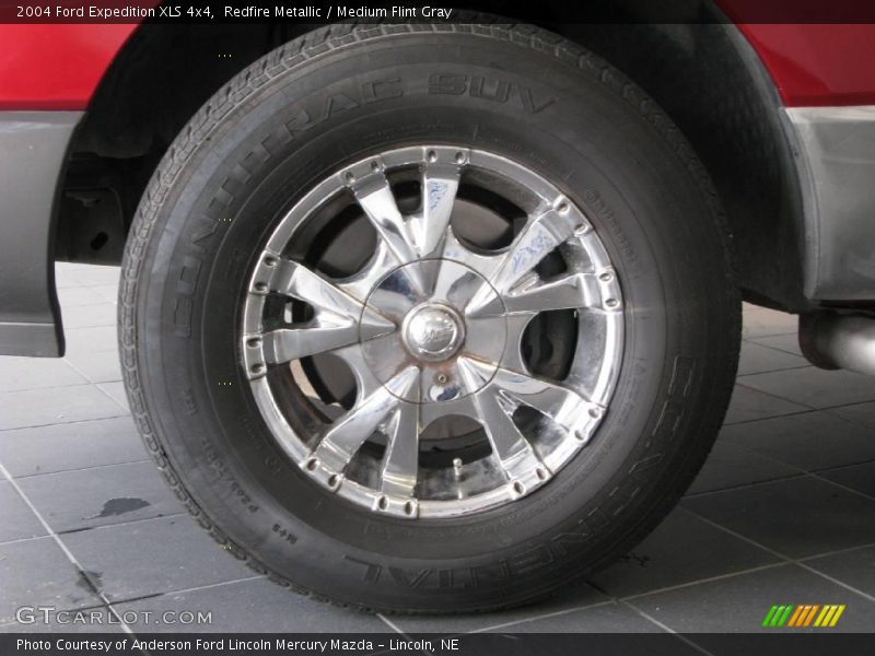 Redfire Metallic / Medium Flint Gray 2004 Ford Expedition XLS 4x4