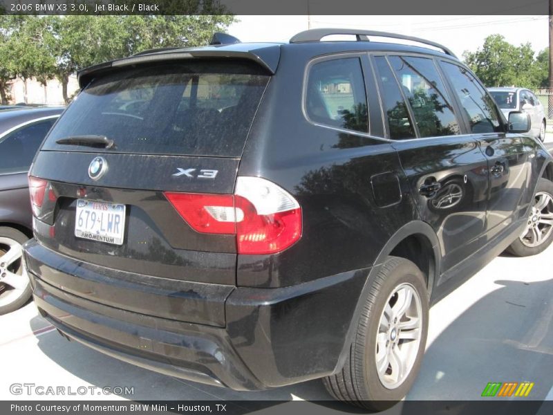 Jet Black / Black 2006 BMW X3 3.0i