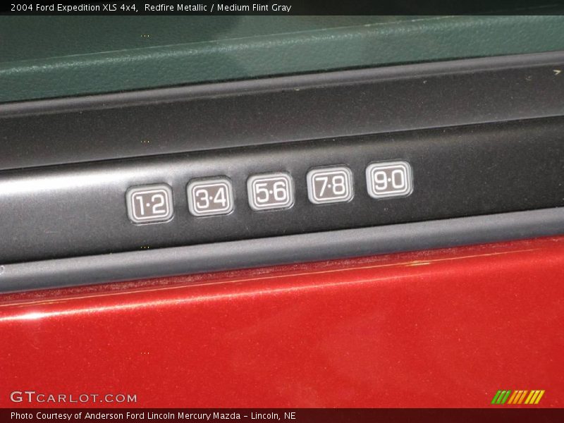 Redfire Metallic / Medium Flint Gray 2004 Ford Expedition XLS 4x4