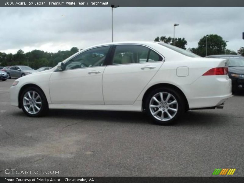 Premium White Pearl / Parchment 2006 Acura TSX Sedan