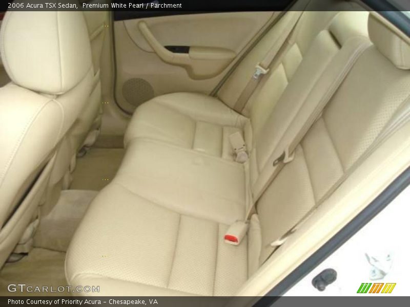 Premium White Pearl / Parchment 2006 Acura TSX Sedan