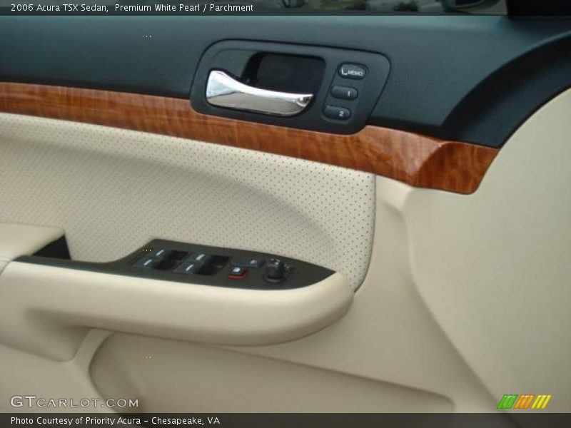 Premium White Pearl / Parchment 2006 Acura TSX Sedan