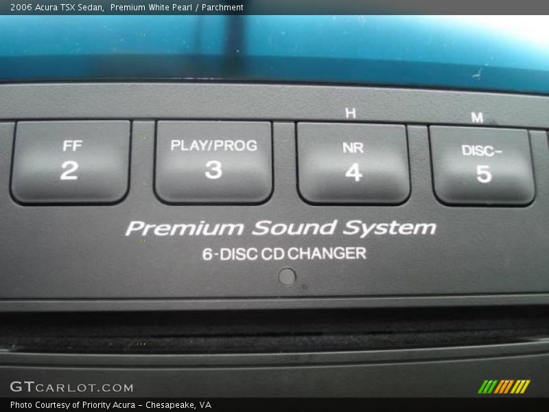 Premium White Pearl / Parchment 2006 Acura TSX Sedan