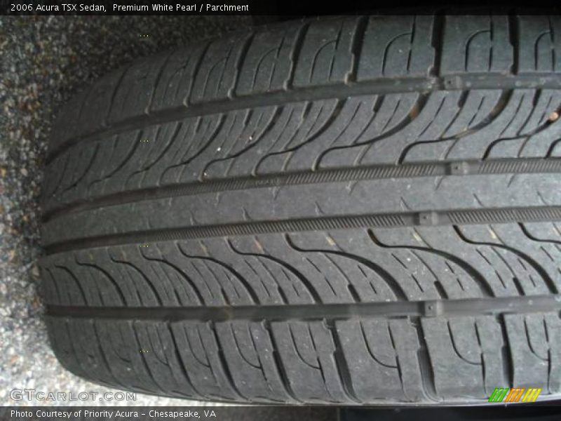 Premium White Pearl / Parchment 2006 Acura TSX Sedan