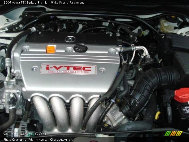 Premium White Pearl / Parchment 2006 Acura TSX Sedan