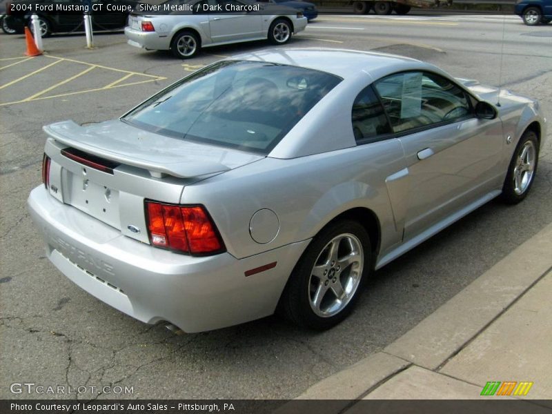 Silver Metallic / Dark Charcoal 2004 Ford Mustang GT Coupe