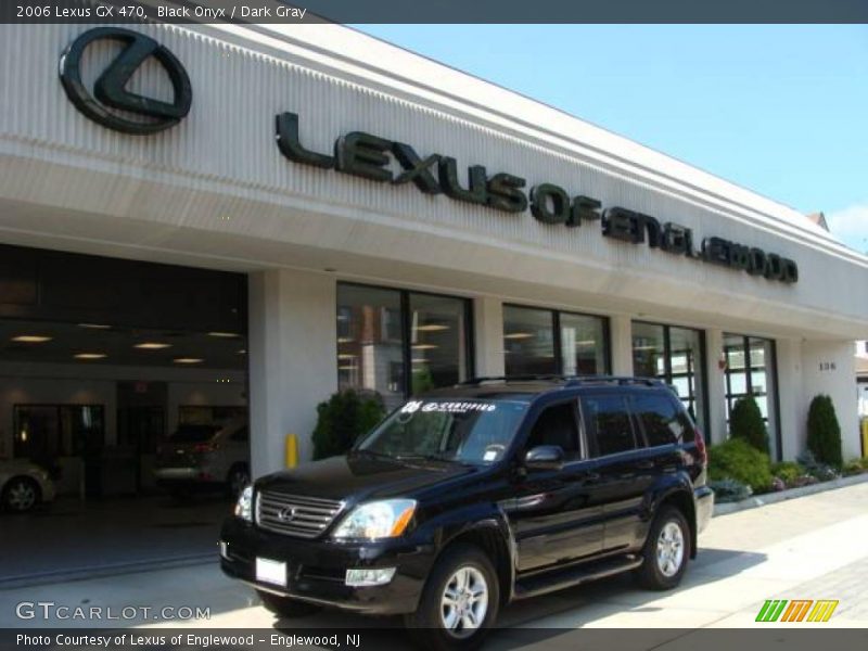Black Onyx / Dark Gray 2006 Lexus GX 470