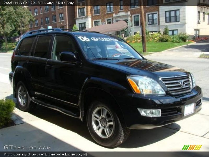 Black Onyx / Dark Gray 2006 Lexus GX 470