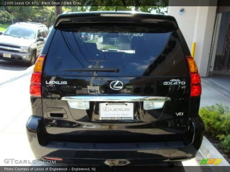 Black Onyx / Dark Gray 2006 Lexus GX 470