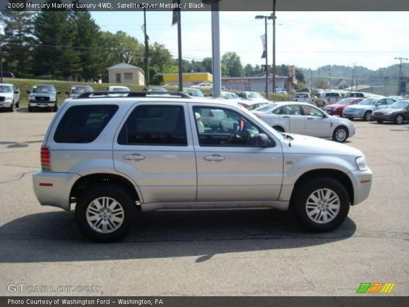 Satellite Silver Metallic / Black 2006 Mercury Mariner Luxury 4WD