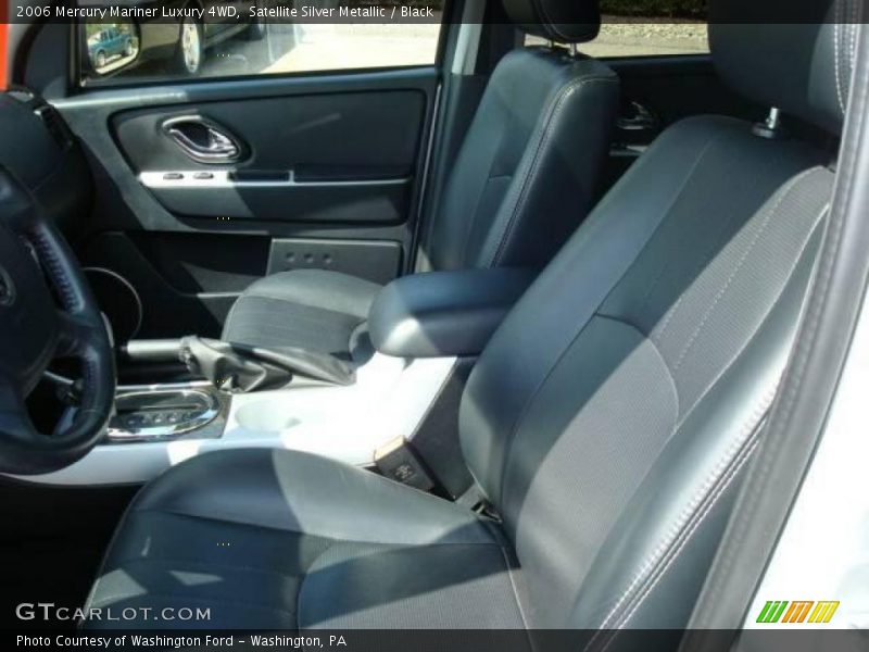 Satellite Silver Metallic / Black 2006 Mercury Mariner Luxury 4WD