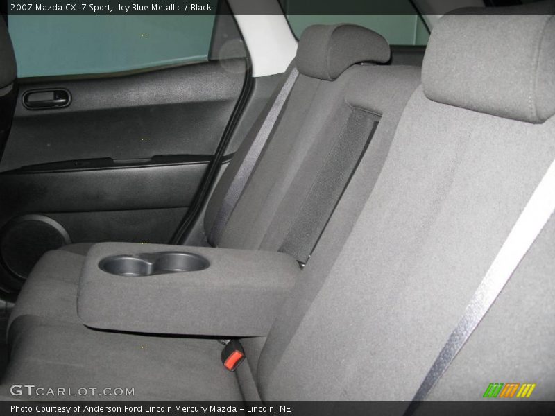 Icy Blue Metallic / Black 2007 Mazda CX-7 Sport