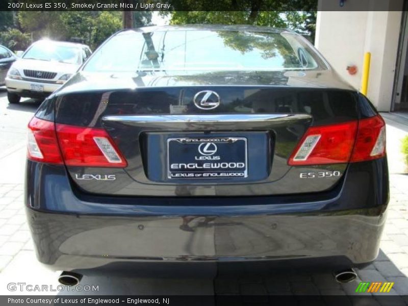 Smokey Granite Mica / Light Gray 2007 Lexus ES 350