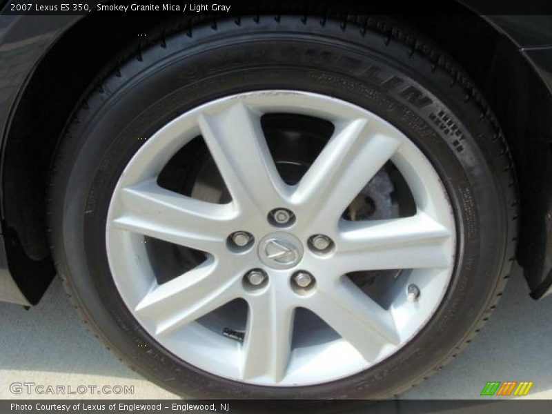 Smokey Granite Mica / Light Gray 2007 Lexus ES 350