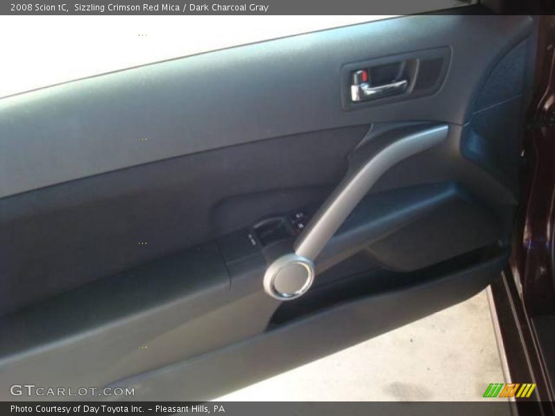 Sizzling Crimson Red Mica / Dark Charcoal Gray 2008 Scion tC
