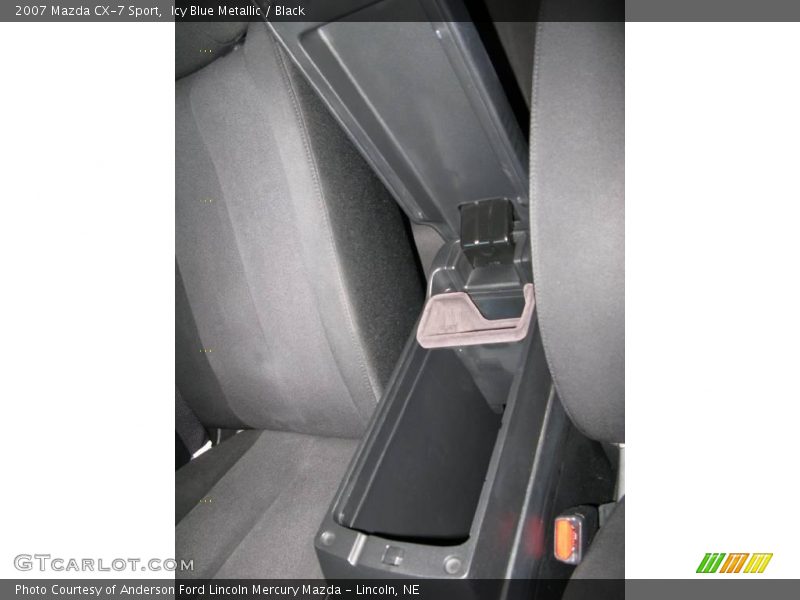Icy Blue Metallic / Black 2007 Mazda CX-7 Sport