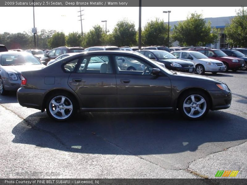 Deep Bronze Metallic / Warm Ivory 2009 Subaru Legacy 2.5i Sedan