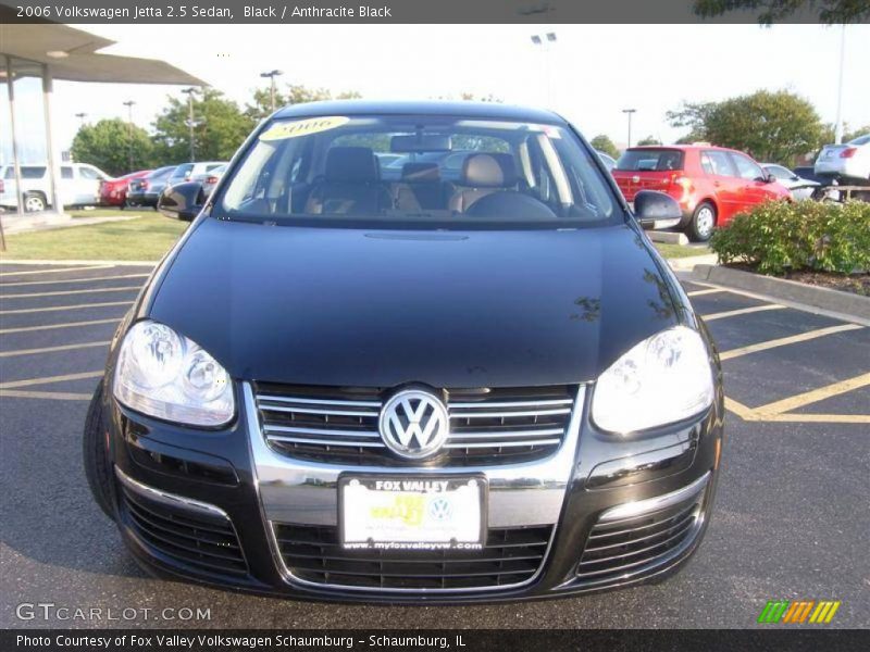 Black / Anthracite Black 2006 Volkswagen Jetta 2.5 Sedan
