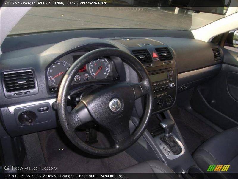 Black / Anthracite Black 2006 Volkswagen Jetta 2.5 Sedan