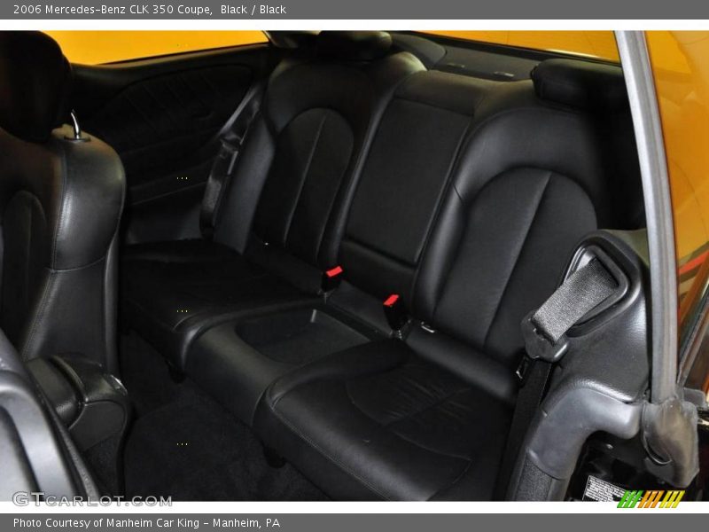 Black / Black 2006 Mercedes-Benz CLK 350 Coupe