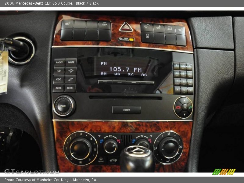 Black / Black 2006 Mercedes-Benz CLK 350 Coupe