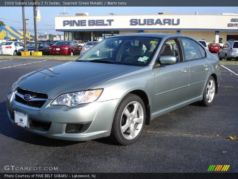 Seacrest Green Metallic / Warm Ivory 2009 Subaru Legacy 2.5i Sedan