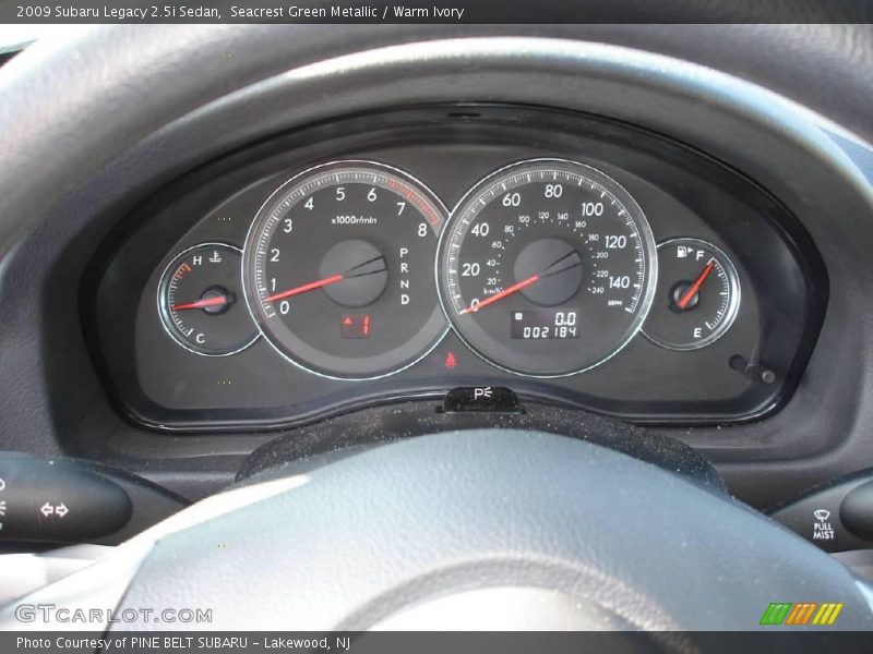 Seacrest Green Metallic / Warm Ivory 2009 Subaru Legacy 2.5i Sedan