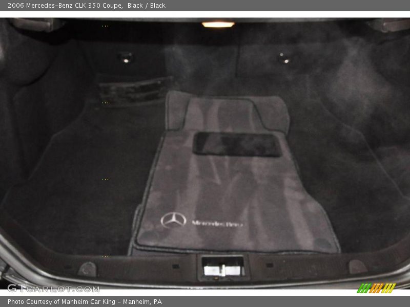 Black / Black 2006 Mercedes-Benz CLK 350 Coupe