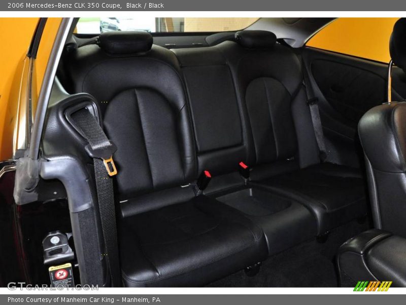Black / Black 2006 Mercedes-Benz CLK 350 Coupe