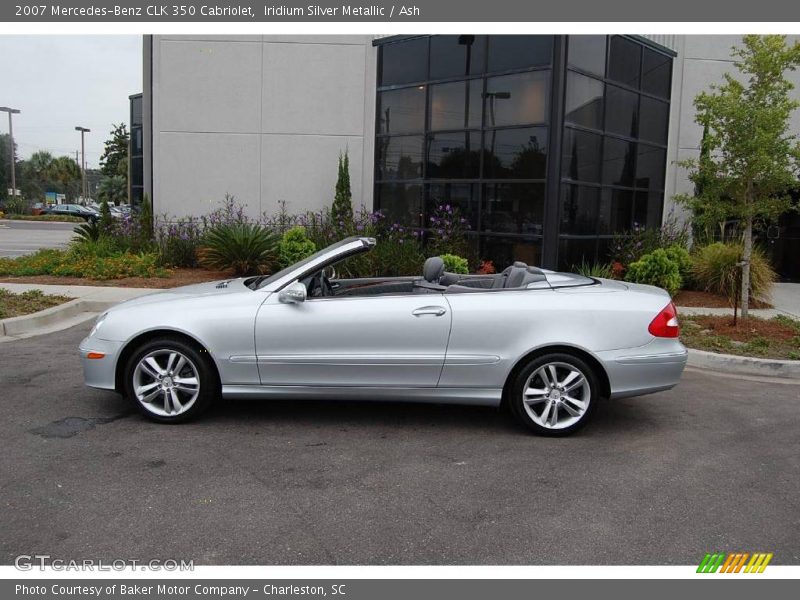 Iridium Silver Metallic / Ash 2007 Mercedes-Benz CLK 350 Cabriolet