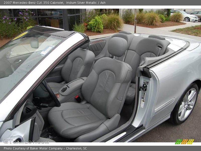 Iridium Silver Metallic / Ash 2007 Mercedes-Benz CLK 350 Cabriolet