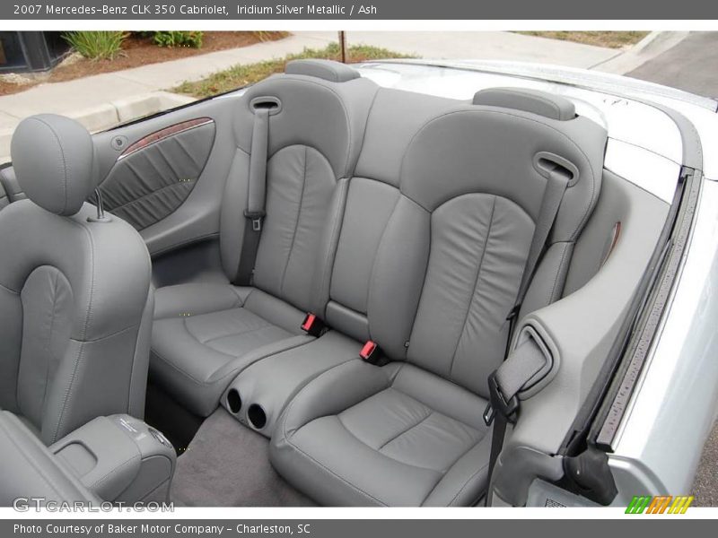 Iridium Silver Metallic / Ash 2007 Mercedes-Benz CLK 350 Cabriolet