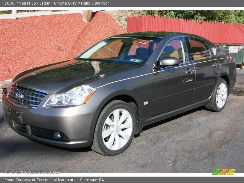 Umbria Gray Metallic / Bourbon 2006 Infiniti M 35x Sedan