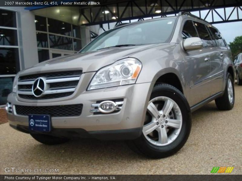 Pewter Metallic / Black 2007 Mercedes-Benz GL 450